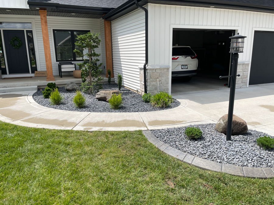 landscaping project