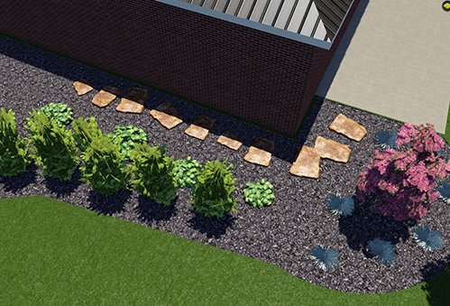 landscaping 3d drawings